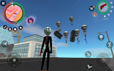 Stickman Rope Hero 2 screen 4